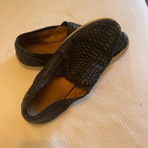 Joie Black Slip Ons